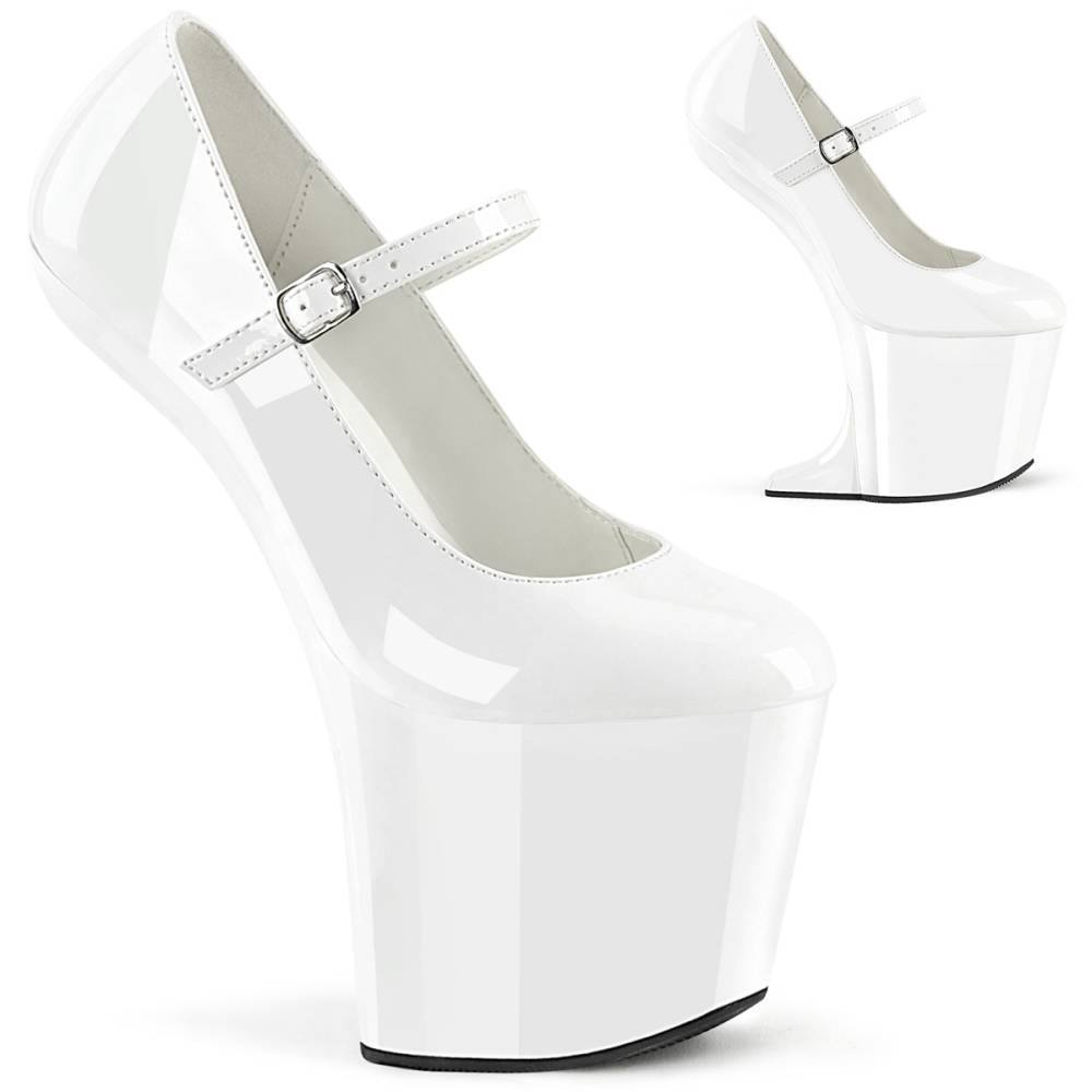 Pleaser - CRAZE880 Talons hauts - Blanc Product image